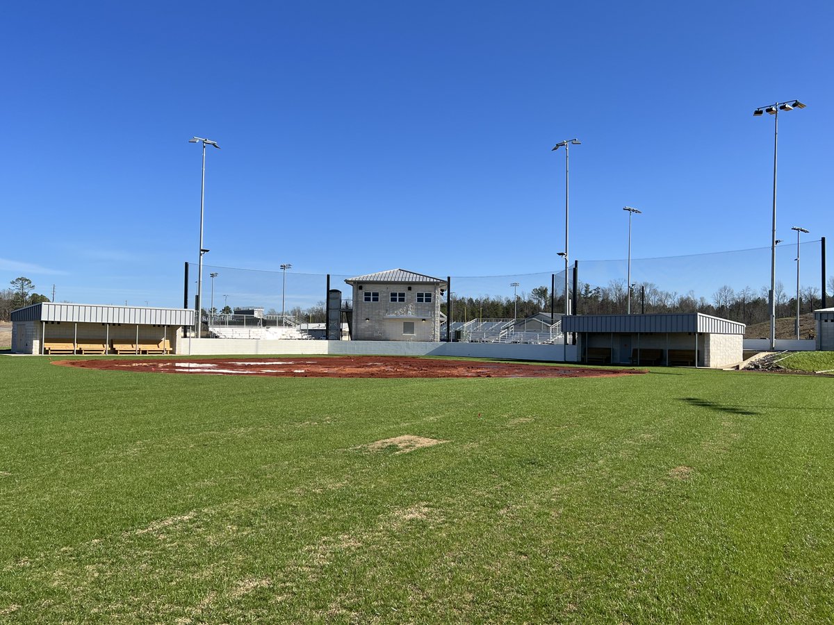 Fultondale HS new softball field is ready to go!!!