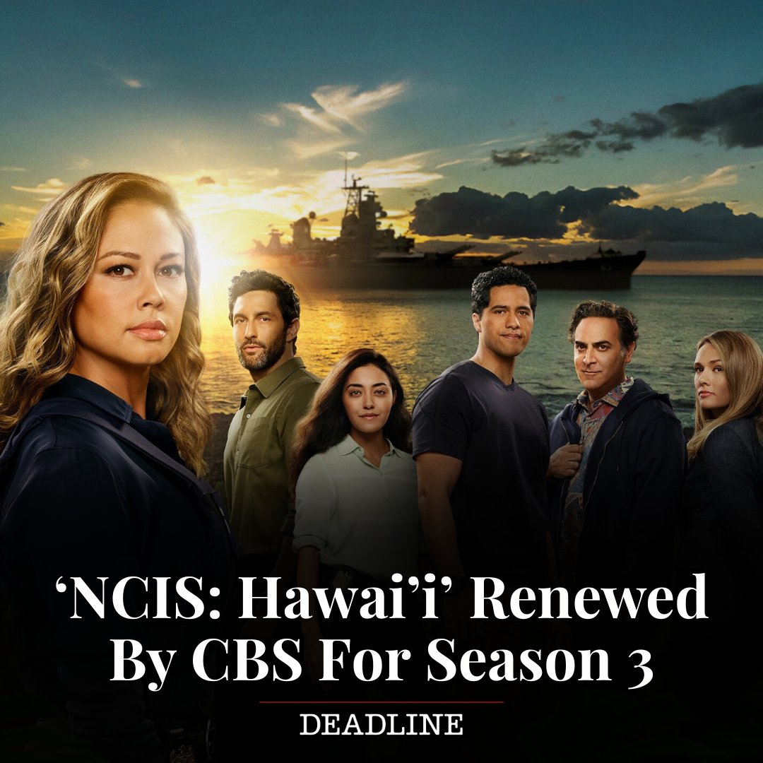 #NCISHawaii will return for a third season bit.ly/3IKkQzZ