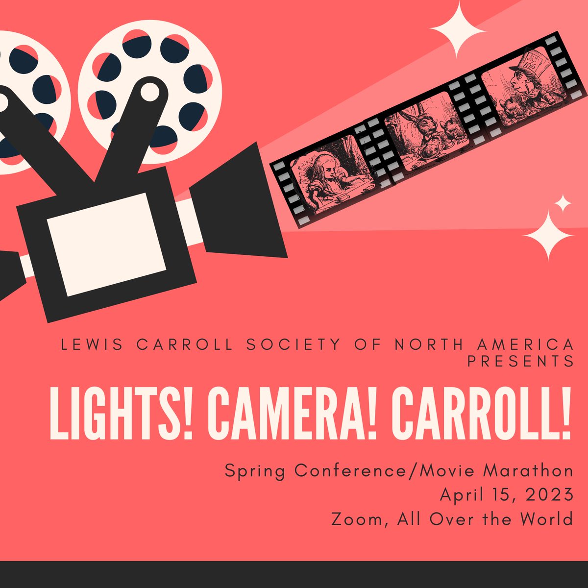 Have we told you lately that we have a free virtual Carrollian conference/film festival on April 15? Including a brand new feature length Hunting of the Snark? Stop by, won't you?
lewiscarroll.org/event/lcsna-sp…