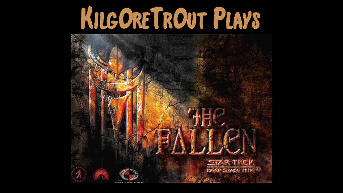 Kilg0re_Tr0ut's tweet photo. 10pmEDT/3amUTC at https://t.co/PF2TzJOm5g Kilg0re resumes his stream of the hugely underrated Deep Space Nine: The Fallen - Vote for it on the GOG Wishlist at: https://t.co/QTMicj1f9c https://t.co/UwCVHoBycA