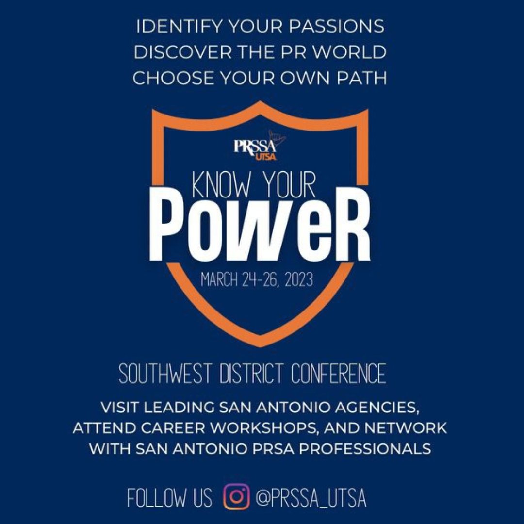 prssaofficial's tweet photo. The 2023 District Conference season has officially begun! 🥳 Swipe to learn more about the March District Conferences. Make sure to add them to your calendar so you don’t miss out on these incredible events! @DePaulPRSSA @ColumPRSSA @PReLevated23 @PRSSA_UTSA @UadePrssa https://t.co/6ZKnv22tpt