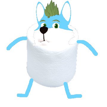 I may or may not have made a cursed version of <a href="/VicstoneK9/">Viccy 💜</a>…