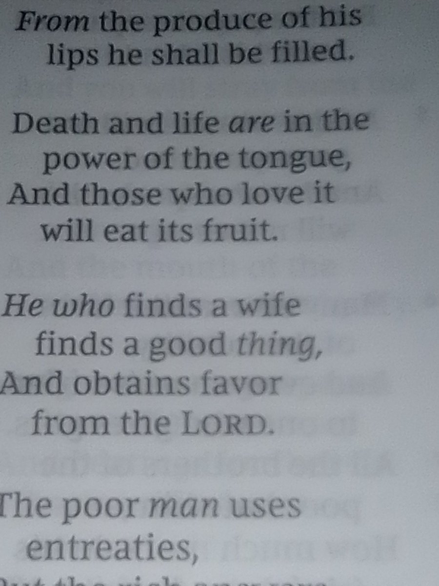bigbencompany's tweet photo. Reading from the New International Version #Bible. The Book of #PROVERBS is full of wisdom from King Solomon.
#FAITH #GOTGOD #God #LIFEAFTERDEATH https://t.co/g1ba57FDQ1