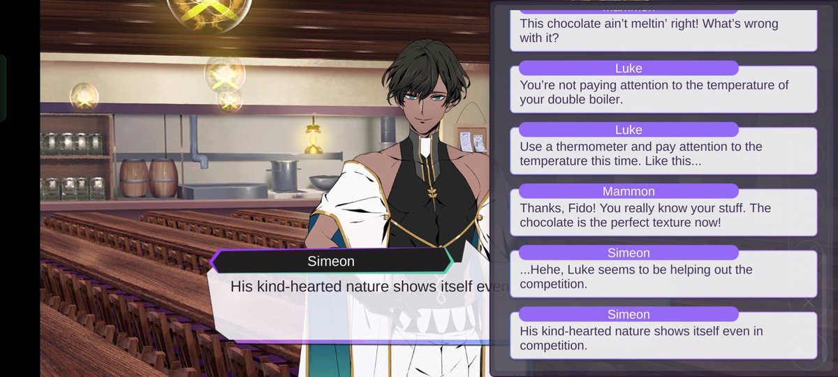 DailyLuke_'s tweet photo. Devilgram/Next top chocolatier
a competition
While Satan tried making mc help and mammon cheating , only Luke was focused even helping the others π
No wonder my love for him surpassed any romantic love
#obeyme #obeymeluke #obeymemammon #obeymesimeon #obeymesatan #devilgram https://t.co/XvhfVul22k