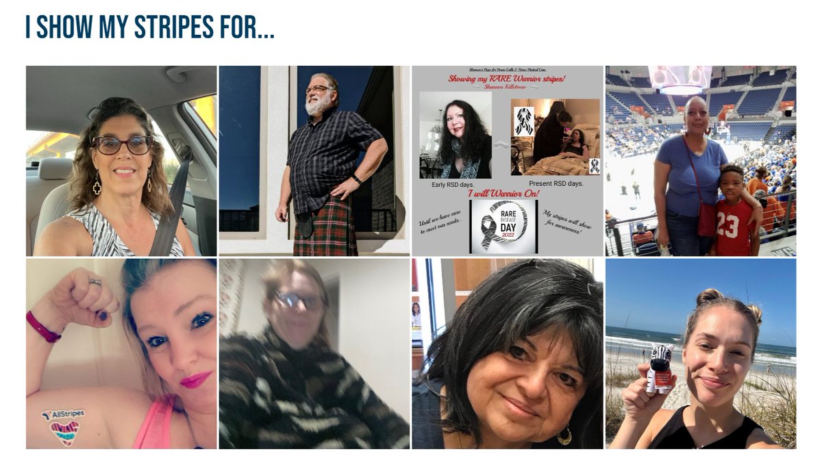Today is one week until #RareDiseaseDay! Don't forget to add to our dedication wall to tell us who you plan to #ShowYourStripes for on February 28, 2023:  bit.ly/3YLatBn