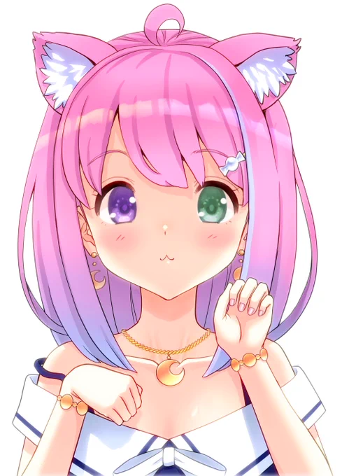 猫の日なので、るーにゃ姫(改変版です)#ルーナート 