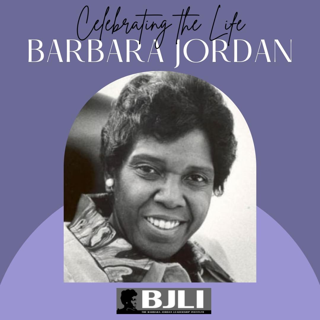 iamBJLI's tweet photo. Today we celebrate what would be the 87th birthday of our namesake, the Honorable Barbara Charline Jordan. A Texas giant, an American she-ro, and most importantly an unapologetic Black woman who fought for a better Texas and nation. https://t.co/mx5K5k0qgl