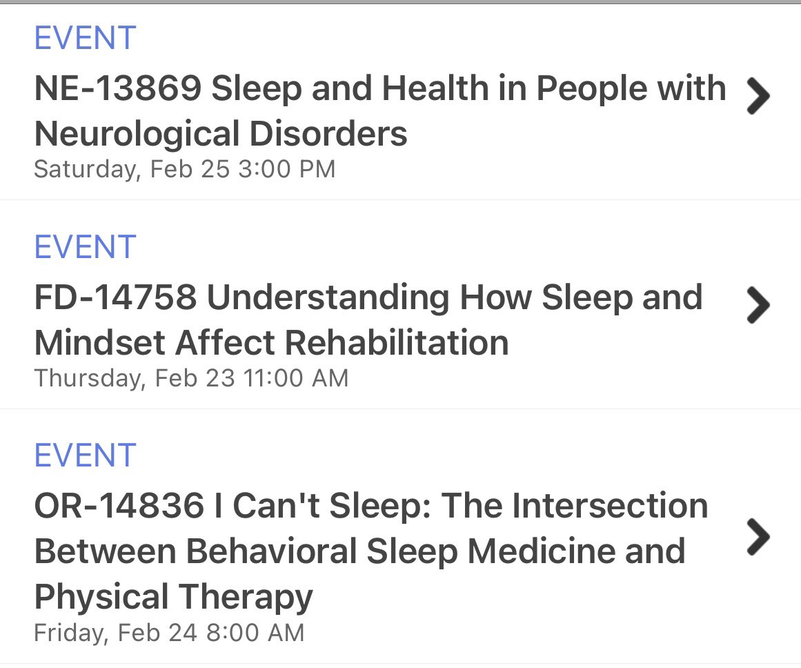 KatieSleepPT's tweet image. Exciting to see so much #sleep content at @APTAcsm #CSM2023! #sleepmatters