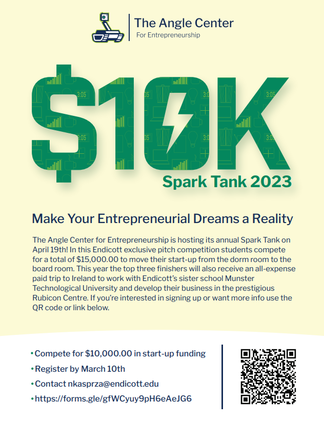 Calling all Entrepreneurs! Spark Tank applications are live! Click the link to sign up. 🔗

forms.gle/H8Ej6KG4rRCv6b…

#SparkTank #Entrepreneurship