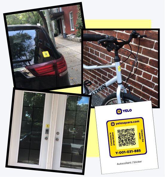 Yelosquare's tweet image. Register and protect all your properties with a unique digital certificate. #LostAndFound #protection #digitalidentity #yelosquare #smartstickers