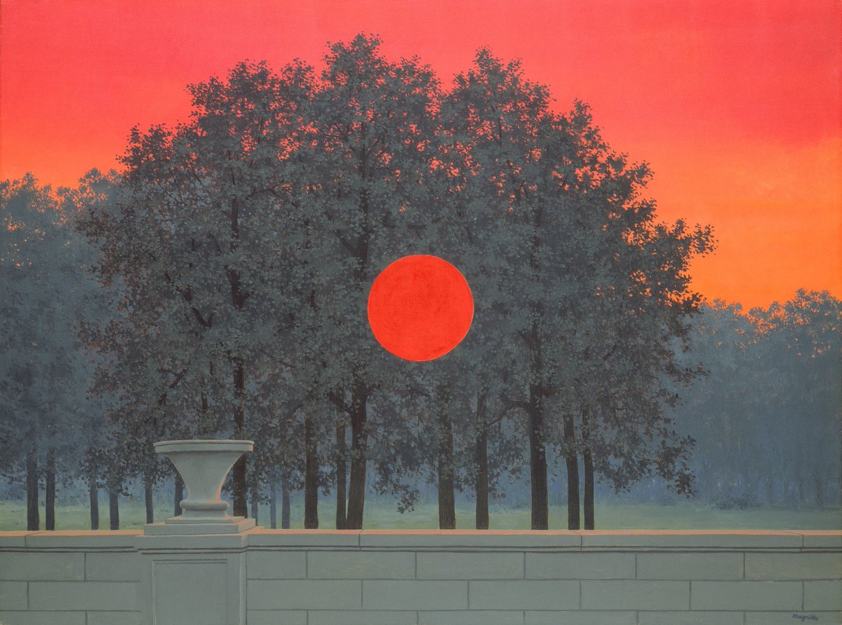 artistmagritte's tweet photo. René Magritte, The Banquet, 1958 #artinstituteofchicago #museumarchive https://t.co/VO8wmqglw4 https://t.co/1l8OCPGxXp