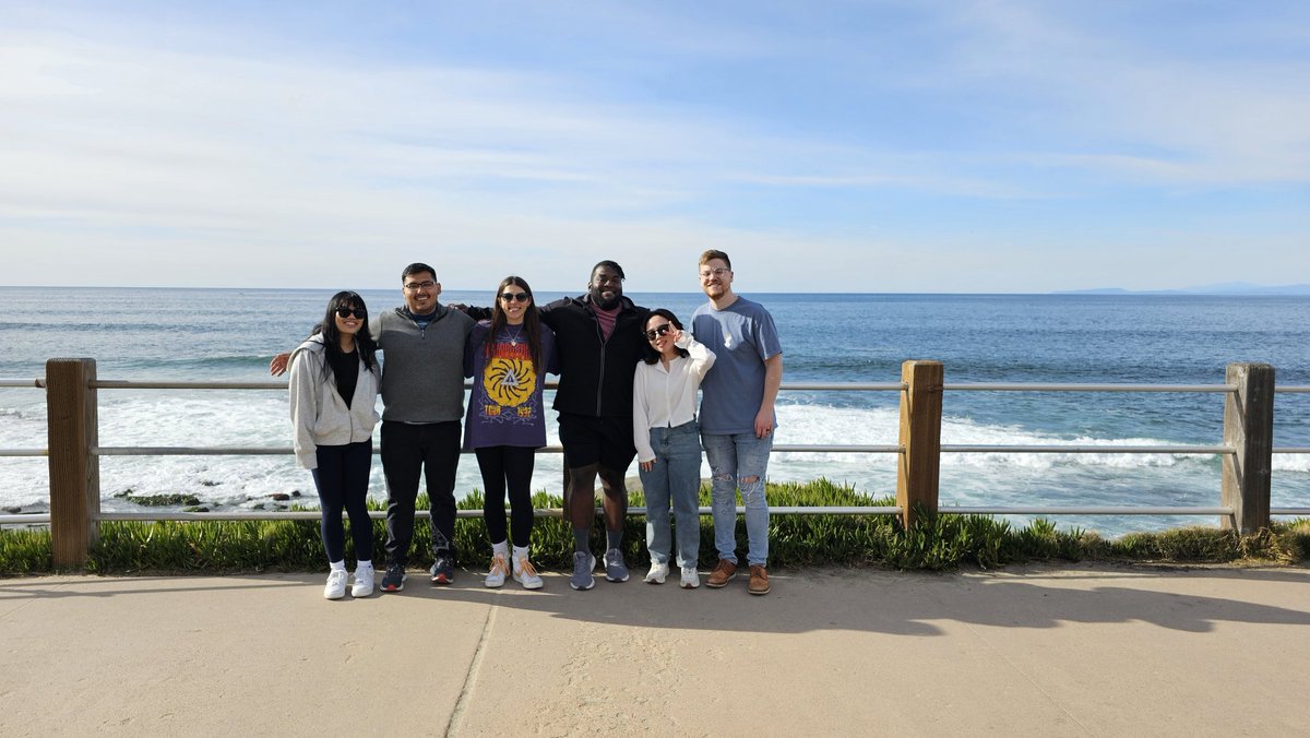 Wade Zeno (@zenoresearch) on Twitter photo The Zeno lab's first group outing at the annual <a href="/BiophysicalSoc/">Biophysical Society</a> meeting! David presented his work on alpha synuclein interactions with membranes and Juhee presented her work on the mechanisms by which graphene quantum dots inhibit lipid peroxidation. The Zeno lab's first group outing at the annual <a href="/BiophysicalSoc/">Biophysical Society</a> meeting! David presented his work on alpha synuclein interactions with membranes and Juhee presented her work on the mechanisms by which graphene quantum dots inhibit lipid peroxidation.