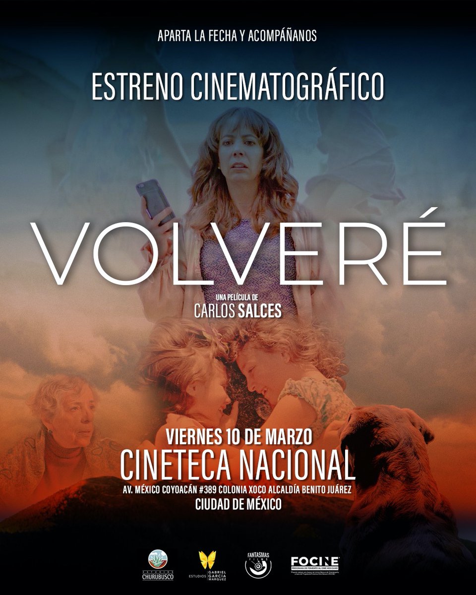 fantasmasfilms's tweet photo. Aparta la fecha! Estrenamos el 10 de marzo en la Cineteca Nacional #peliculas #Estreno #Peliculas2023 #cineindependiente @carlossalces @BlaSalces @imcine @vidblainsito @rexsanpa https://t.co/mMmaOghwQk