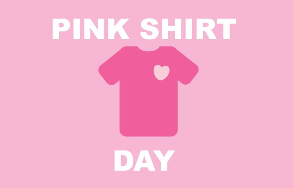 msjweir's tweet photo. Reminder that tomorrow is Pink Shirt Day! If you have a pink shirt, please wear one to show support for anti-bullying. https://t.co/4SOEvHaCCv