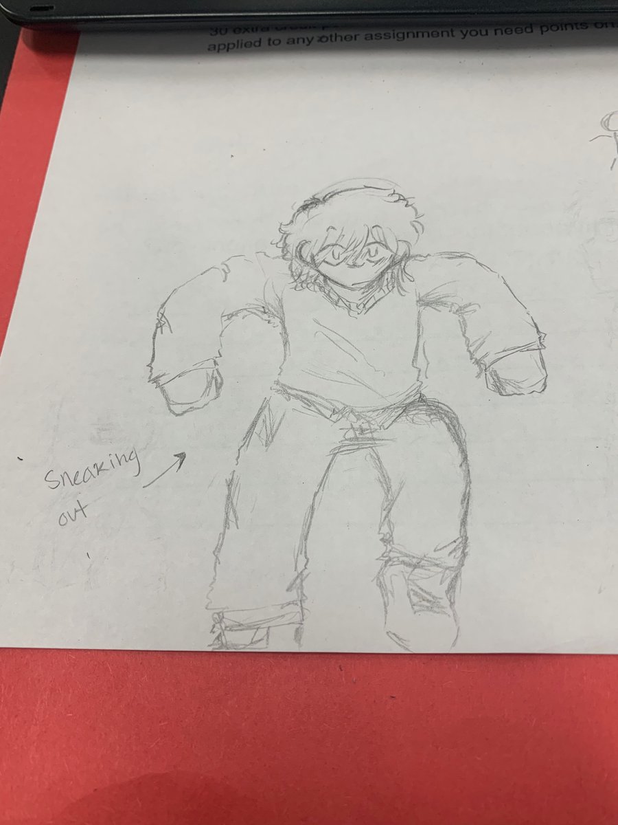 Muffifin's tweet photo. The teachers are wondering what little Picasso https://t.co/XfQV0hk4Vj