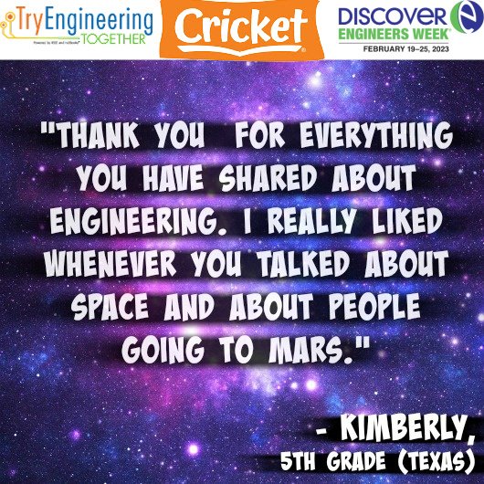 eMentoringCT's tweet photo. Today is "Thank Your Mentor" day as part of Engineers Week! Who inspired your love of STEM? Was there a #mentor who helped you along the way? Take a moment to give them a shout-out on your social! 
Help us celebrate by using the EWeek Hashtags: #EweekTogether #EWeek2023 https://t.co/BkJ6y65XFH