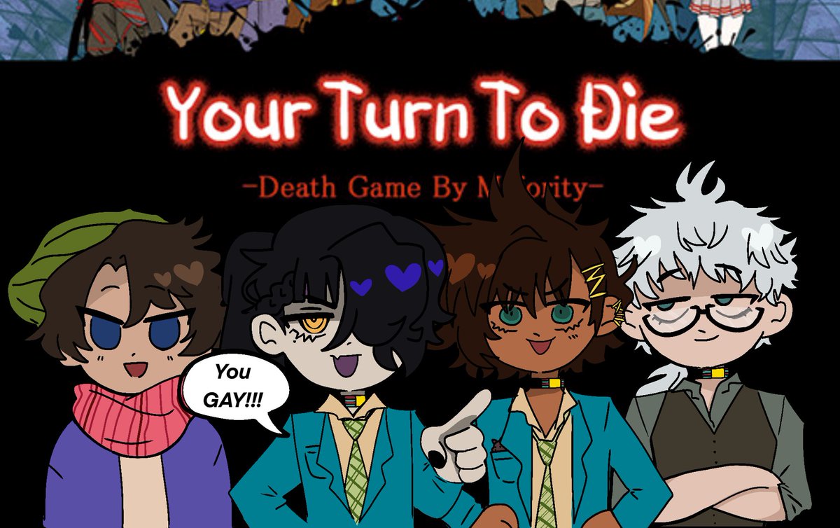 con_sweets's tweet photo. Hehehe, streamed a bit of ‘Your Turn to Die’ w the homies yesterday!!! Can’t wait to play more with them💜💜 Still so wild the steam release came out the day before my bday HEHEHE LES FUCKIN GOOOOOOOOO!!!!!!!!!!!!! 🥚 https://t.co/JiAJyeuUGB