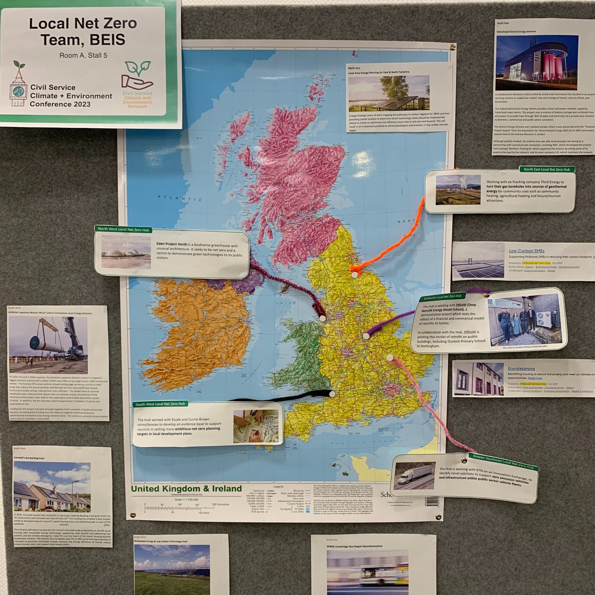 Great day at the @_CSEN conference speaking to civil servants across gov. Thanks to everyone who came by our stall to hear how we are supporting a local place-based approach to net zero! #CSCENConference2023 @energygovuk #LocalNetZero