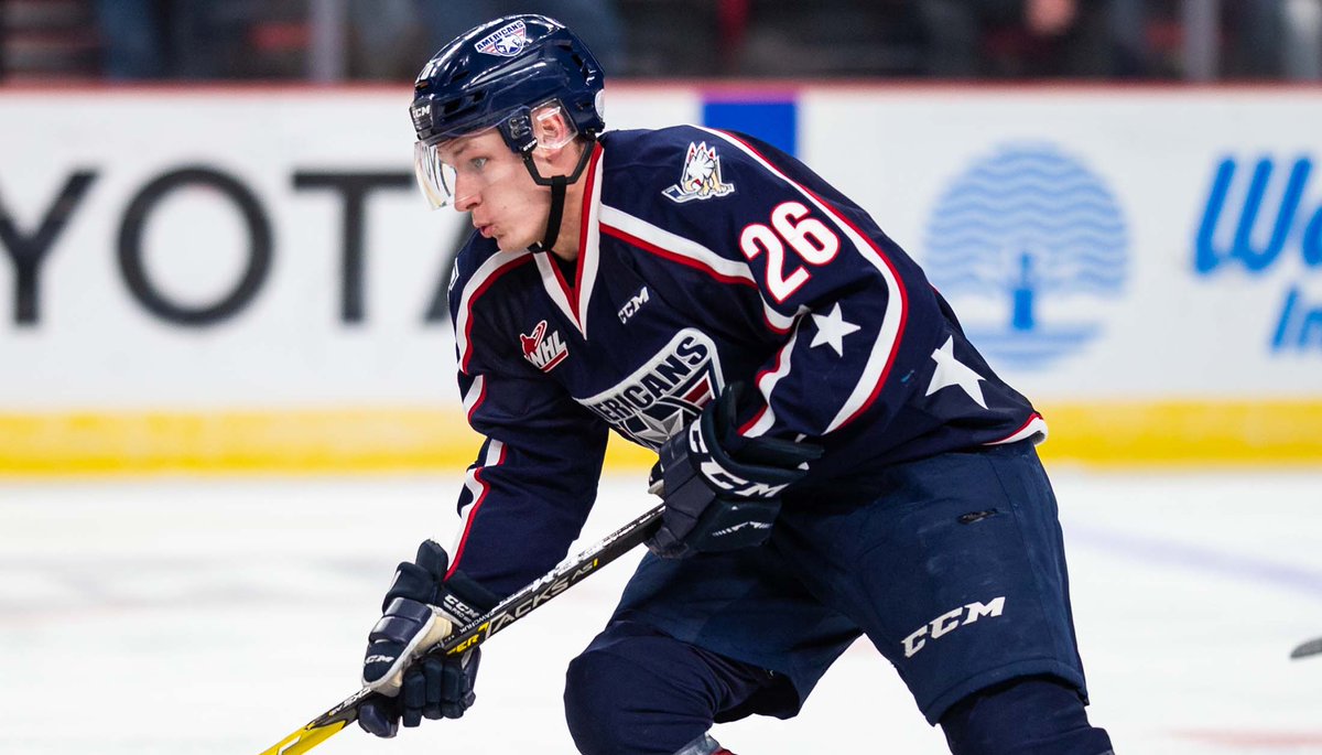 TCAmericans's tweet photo. The Grand Rapids Griffins (AHL) have signed Ams alum Riley Sawchuk to a professional tryout for the remainder of the season and to a standard player’s contract for the 2023-24 campaign.
Congrats, Sawch!
#AmsAlumni | #GoGRG
READ » https://t.co/0Nb29oGVOC https://t.co/LMyC4jIQX5