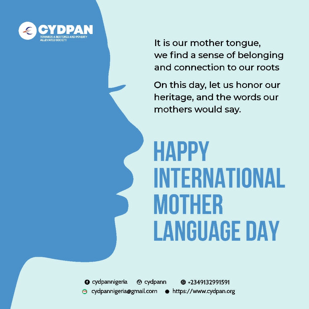 CYDPAN1's tweet photo. INTERNATIONAL MOTHER LANGUAGE DAY 2023 https://t.co/9KYjwqjgmn