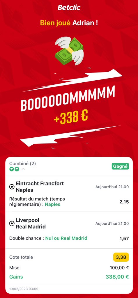 #Betclic 🤥🤥🤣