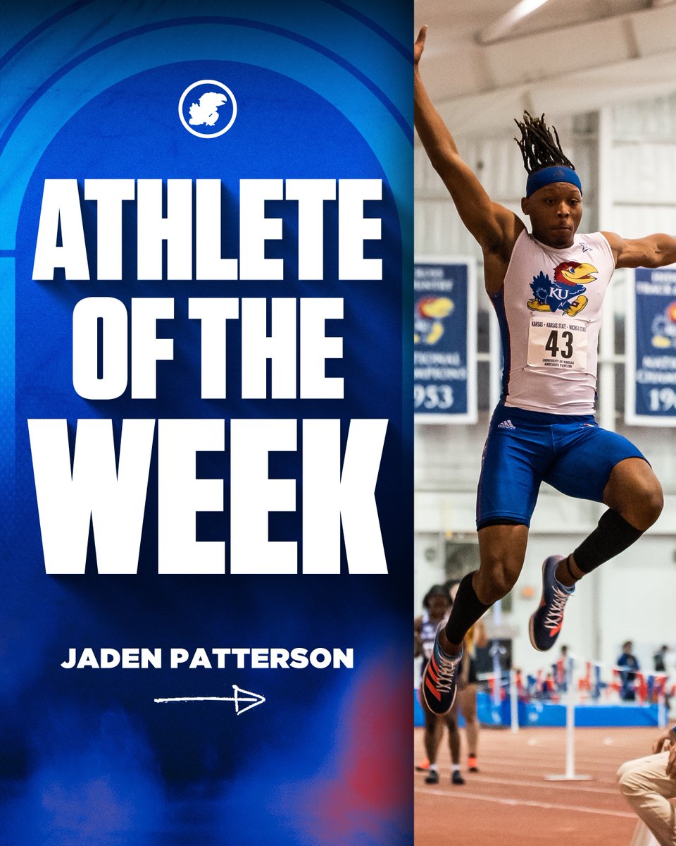 These guys put in work ...

Introducing your #KUtrack Athletes of the Week:

👟 <a href="/AshtonBarkdull/">Ashton Barkdull</a> 
✈️ <a href="/Jaden_Jumps/">Jaden Patterson</a> 

#KUtrack #RockChalk