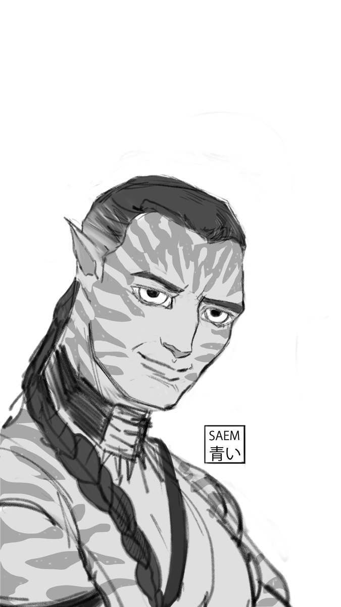 SaemBlue's tweet photo. more avatar brainrot #ColonelQuaritch   #AvatarTheWayofWater https://t.co/YMLVcUy95S