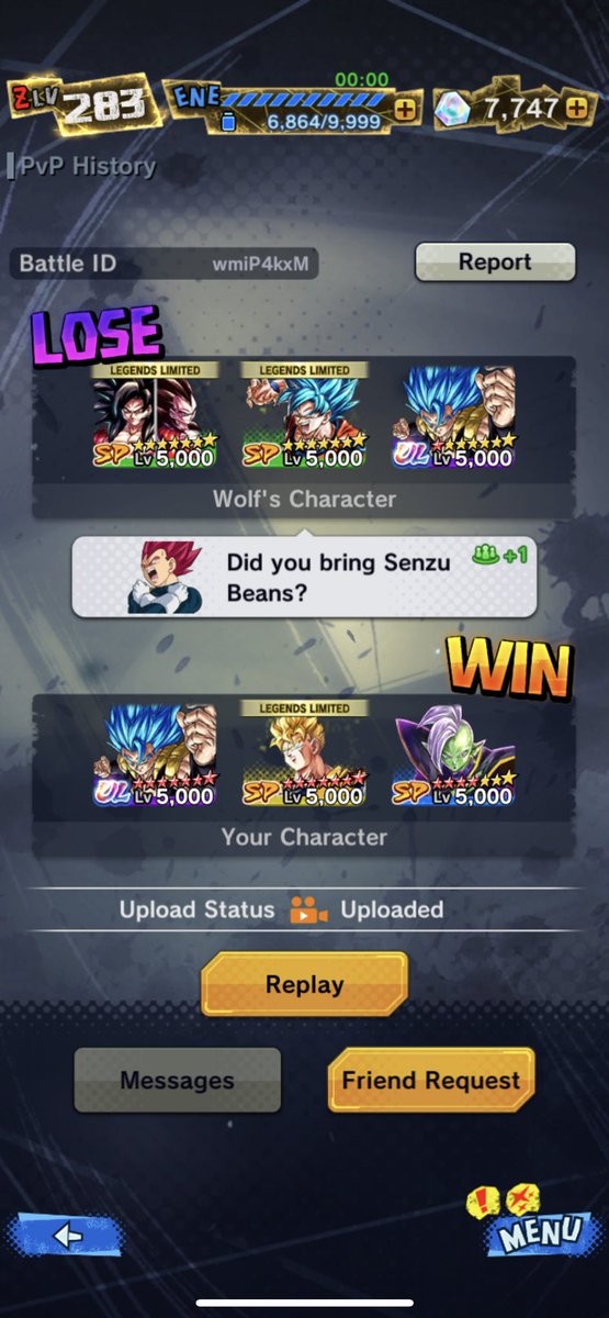 Adam10239847's tweet photo. @Lit4Geeks You’d think he’s learn to stop bringing double green against Ugb. Especially when he has other son fam units to help him on the bench ☠️ https://t.co/Wye21BY92b