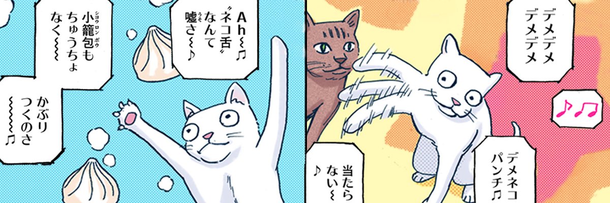 デメデメデメデメデメネコパンチ〜♫🐱
ということで!本日限定、アイコンとヘッダーを #猫の日 Ver.にチェンジしました🐾
※アイコンは商用利用や改変は禁止ですが、それ以外は自由にお使いください♪