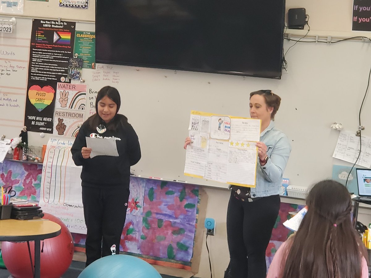 Shark Tank comes to Ohlone Elementary! Students designed apps to solve problems, then pitched their ideas to 'investors'