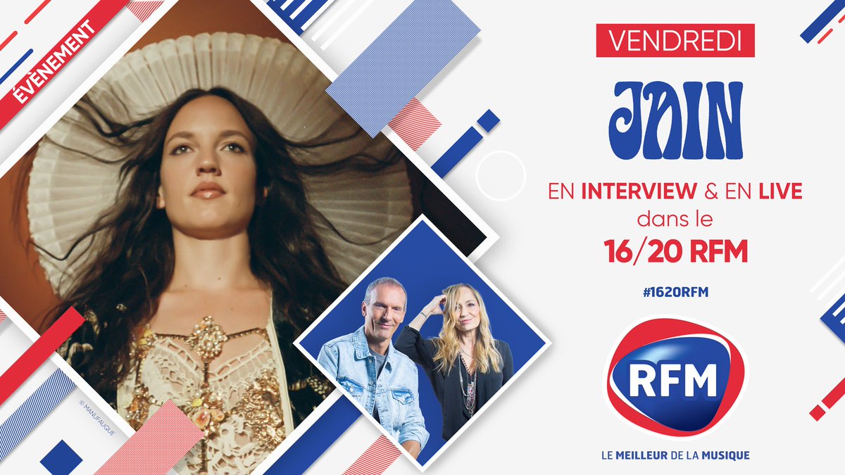 RFMLyon's tweet photo. #interviewRFM🎙@Jainmusic est de retour ! 🎧🎶
📌 Pour l’occasion, elle sera l’invitée du #1620RFM VENDREDI, avec @PatAngeli et Marie Pierre, pour nous présenter son nouveau single en LIVE sur @RFMFrance ! 🎶
#MeilleurDeLaMusique #RFM https://t.co/ZjySOKsguf