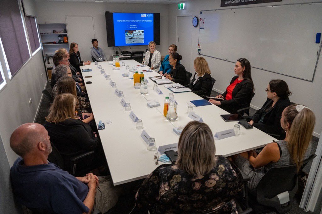 SecDebHaaland's tweet image. The devastation caused by Cyclone Gabrielle is a stark reminder of the worsening impacts of climate change. New Zealand’s @NZJCDR and @Interior’s @USGS teams are working together to develop the best science to inform our emergency preparations, response, and recovery.