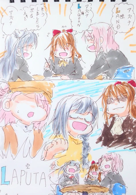 ユニット会議。 