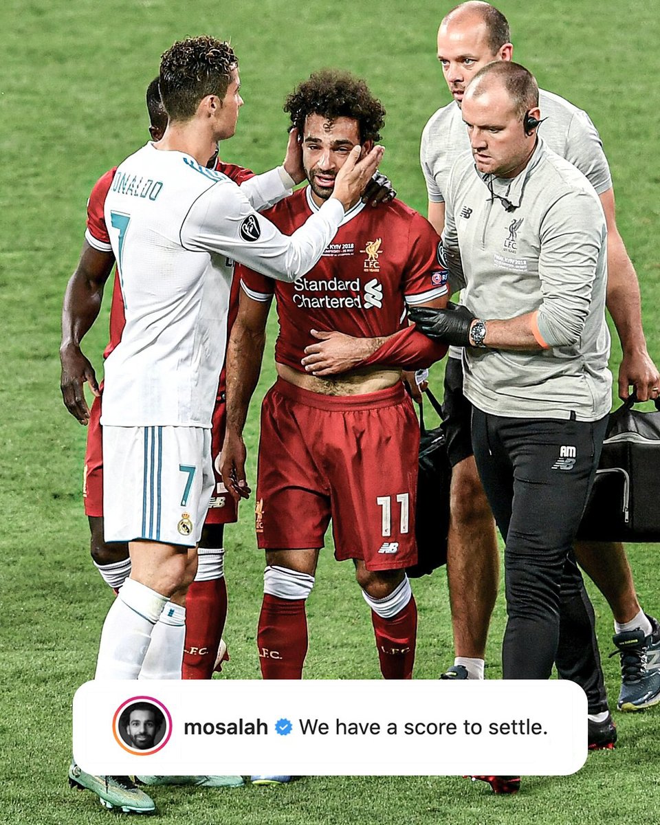 ESPNUK's tweet photo. Results since Salah sent this tweet:

Liverpool 0-1 Real Madrid
Liverpool 2-5 Real Madrid https://t.co/FUfZdO433J
