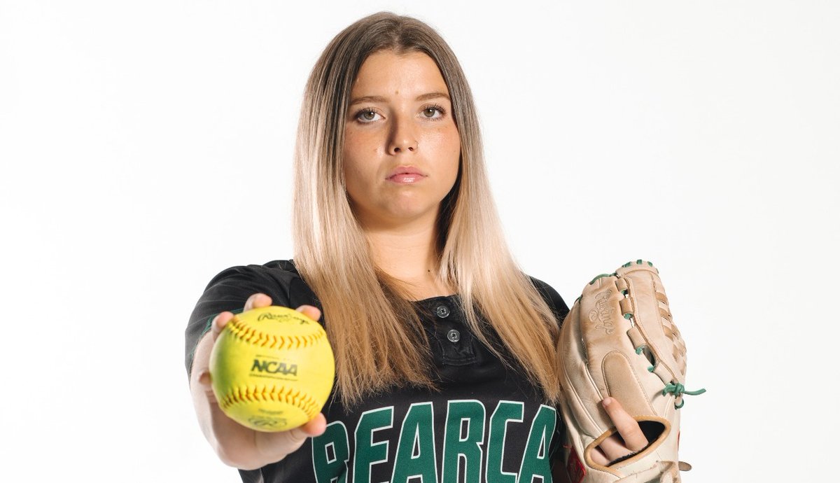 Bearcat pitcher Hayden Simmons leads the MIAA in lowest opposing batting average (.167). She also ranks No. 3 in the MIAA in ERA (1.11).