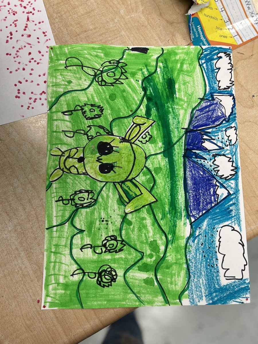 Mrs_LCornejo's tweet photo. Art club is ready for Easter.#hisdart @MorenoMustangs https://t.co/3vQi5ob9sJ