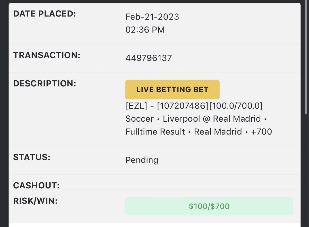 ItsCarlitos760's tweet photo. @br_betting https://t.co/lXZt4Co2JN