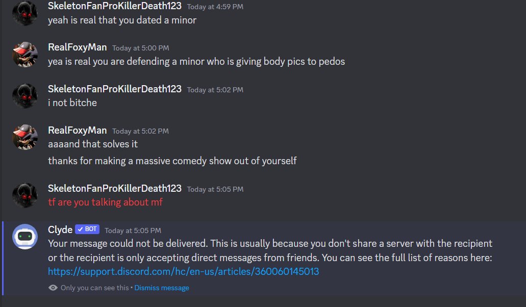 SkeletonArmyPro's tweet photo. pussy block me! https://t.co/i3f7R7dCYp