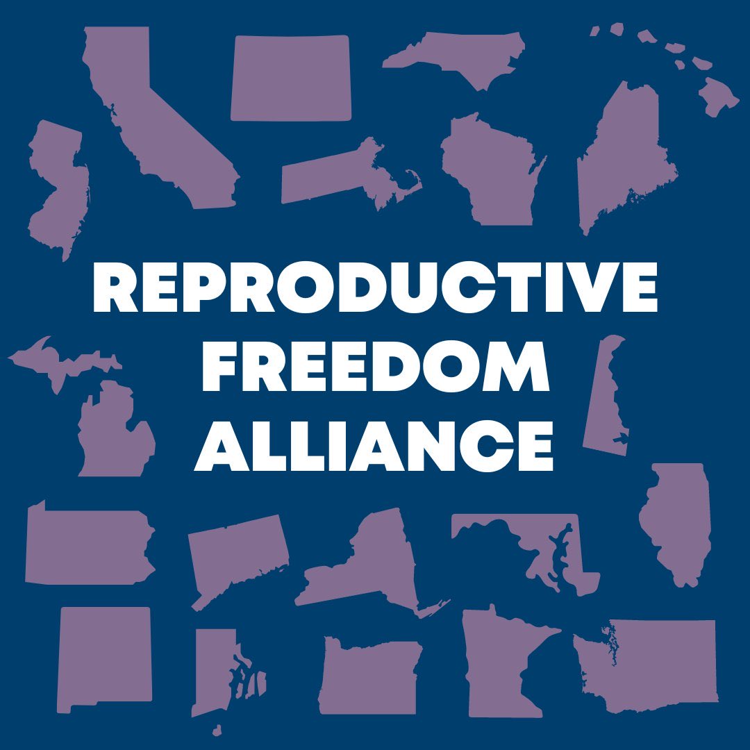 The largest ever reproductive rights coalition, the Reproductive Freedom Alliance, has just been announced.

Founded by 20 Democratic governors, the nonpartisan alliance is dedicated to preserving &amp; expanding reproductive rights for the 170 million residents it serves. #305tweets