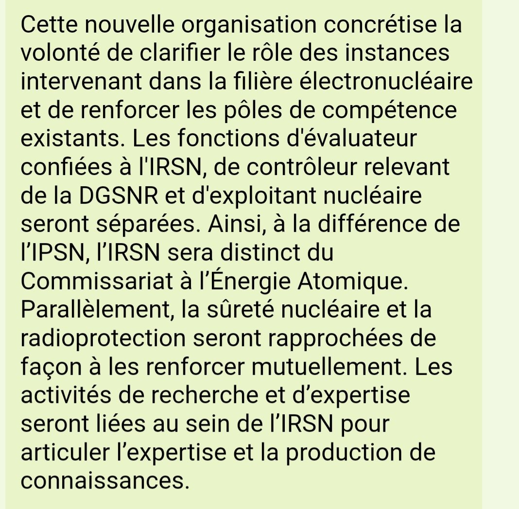 Nucleonisback's tweet image. Minute historique: retour sur annonce de la creation de l'@IRSNFrance en conseil des ministres du mercredi 13 février 2002.

@JaimeMonIRSN

web.archive.org/web/2002022804…