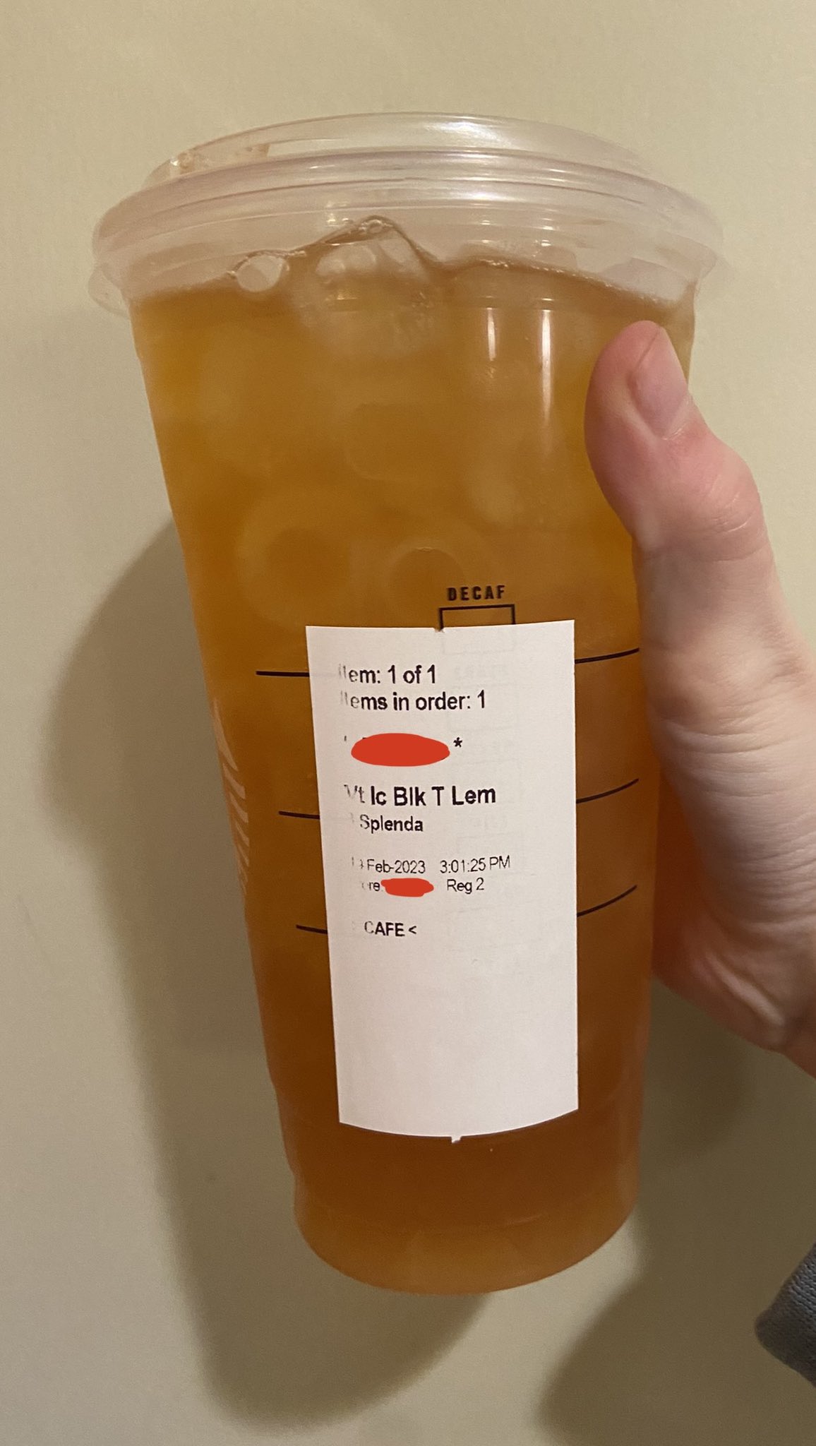 Adriane Moyer on Twitter "How to order Venti iced black tea lemonade