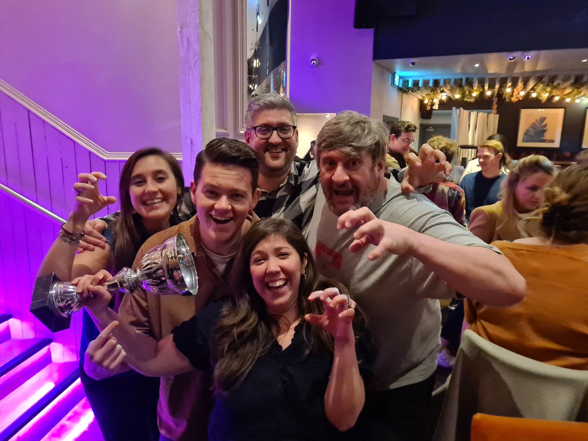 We only went and won it!

Thank you <a href="/CharitySoftball/">London Charity Softball League</a> and <a href="/HarrisHillJobs/">Harris Hill</a> for a fantastic night 🥳
