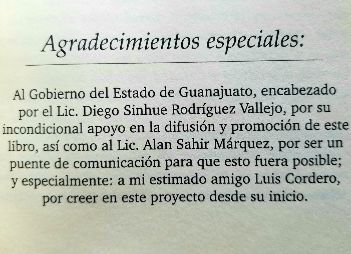 Paco_SilvaRob's tweet photo. No dejo de agradecer a nuestro estimado @Alan_Sahir, el gran apoyo que ha dado a estas primeras novelas de #EntreLosSiglos, que tocan lugares emblemáticos de nuestro #Guanajuato.
Gracias Lic. Alan, mi gratitud hacia ti se refleja en las primeras páginas de este 2do. libro. 📖🙏🏼😃 https://t.co/tfsAeBsTno