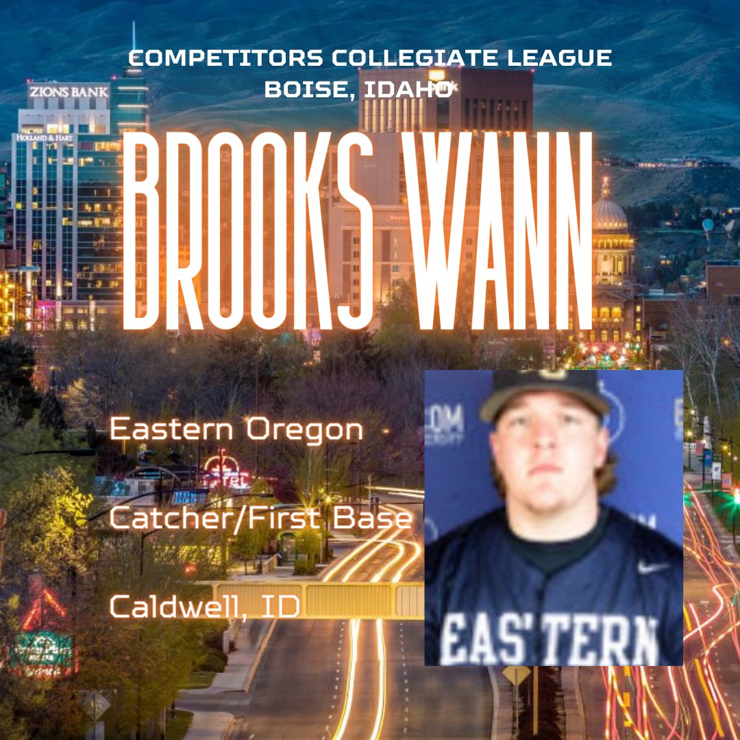 We would like to welcome Tison Bade and Brooks Wann to the Competitors Collegiate League! If your interested in playing this summer, check out competitorsbaseball.com to sign up for our 2023 season. #COMPETE