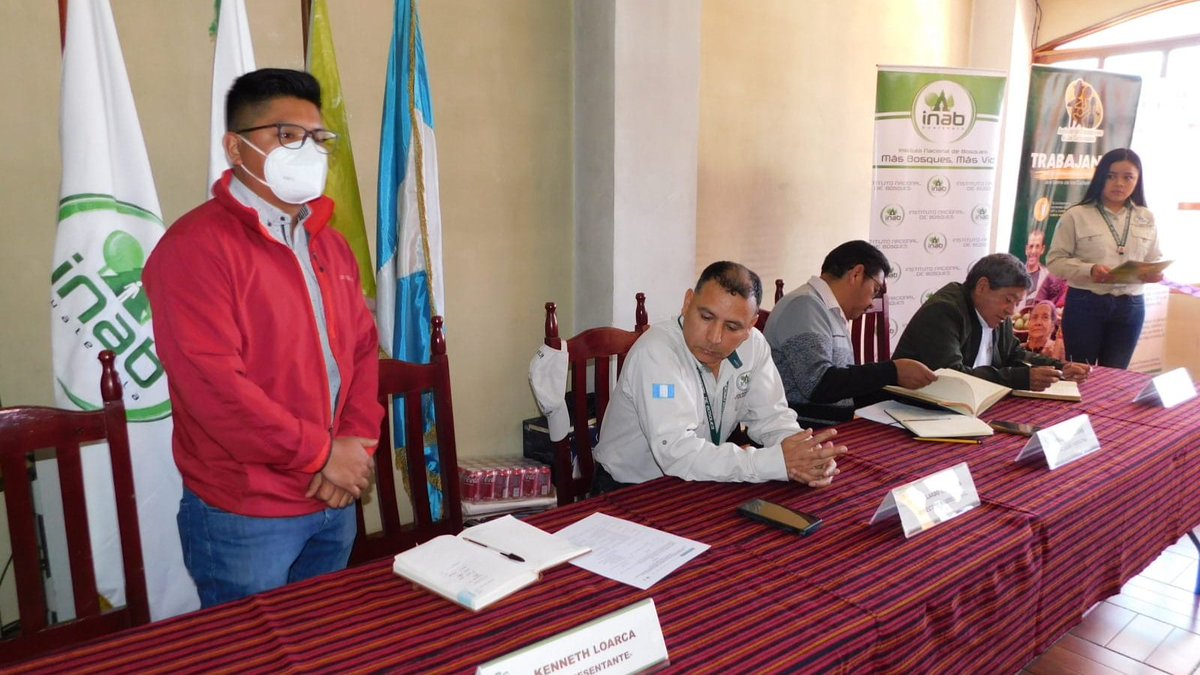 inabguatemala's tweet photo. Gracias a las coordinaciones realizadas por el #INAB y al apoyo financiero de ASOCUCH, fue inaugurada y equipada la Oficina Forestal Municipal en el municipio de Patzité, Quiché.
#INAB #MasBosquesMasVida #ManejoForestal #RegionVII https://t.co/2qCiKmOI79