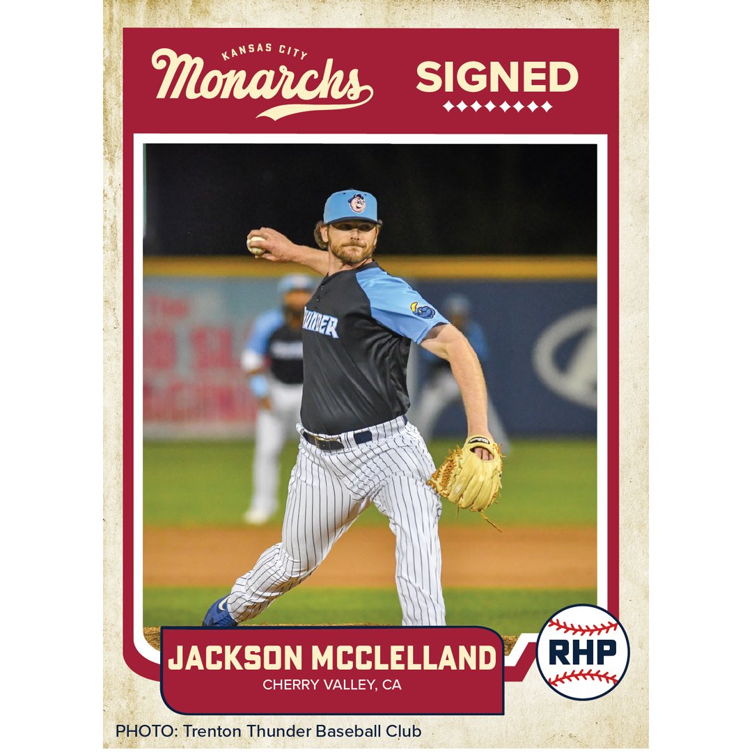 akasen on Twitter "RT kscitymonarchs 🚨ROSTER ALERT🚨 We have signed, RHP Jackson McClelland