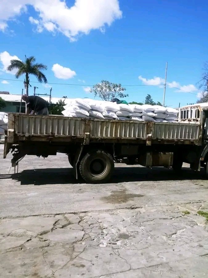 Continúa la distribución para el completamiento de la cuota de arroz 🍚 (7️⃣ libras) de la canasta familiar normada de febrero; de las 3️⃣6️⃣ mil toneladas que corresponden a la canasta del mes, se completan las mil 1️⃣1️⃣ pendientes.

#ComercioCuba62 #MejorEsPosible