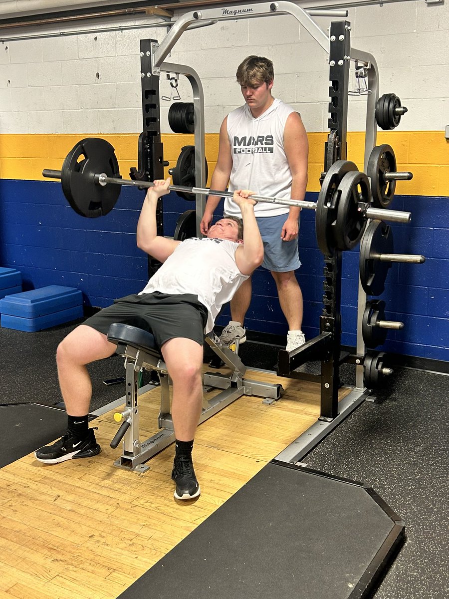 Great day in the weight room!