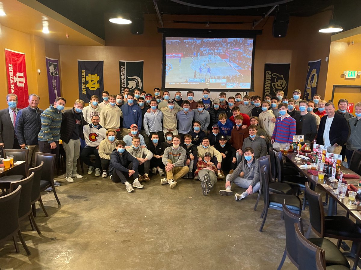 KUBetaThetaPi's tweet photo. This Sunday, 60 members of the house drove overnight to Denver to initiate Luke Karel ’26! We are thrilled to be able to make this event possible, and we’re glad to have Luke officially initiated as apart of our house! https://t.co/Qih7M3NII1