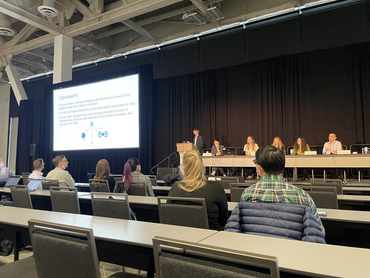 Sam Weissman representing the O’Doherty lab at #CROI23. Come to poster #456 this afternoon to hear more about our work on reservoir dynamics!